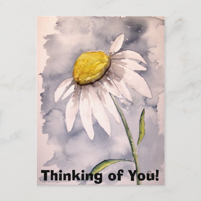 daisy, tänk på dig! vykort (Framsida)