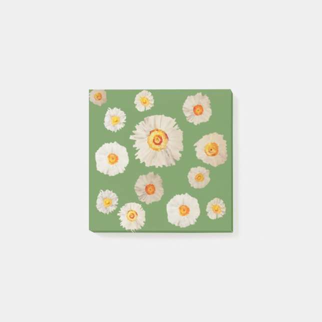 Daisy Teckning Post-it® Notes, Dasiy mönster Post-it Block (Framsida)