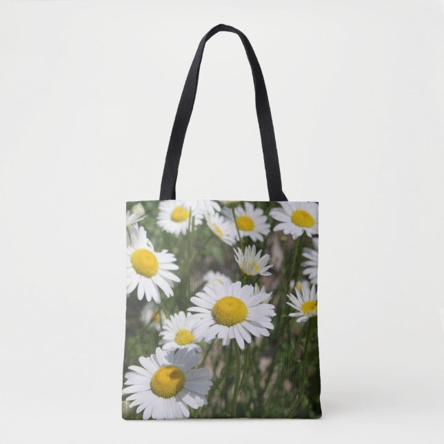 Daisy till påsen tygkasse (Framsida)