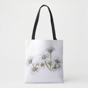 Daisy Tote Bag Tygkasse