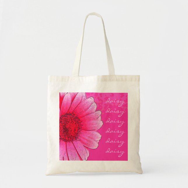Daisy Tote Bag Tygkasse (Framsidan)