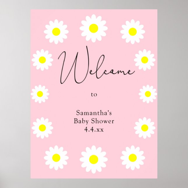 Daisy - Välkommen Poster (Framsidan)