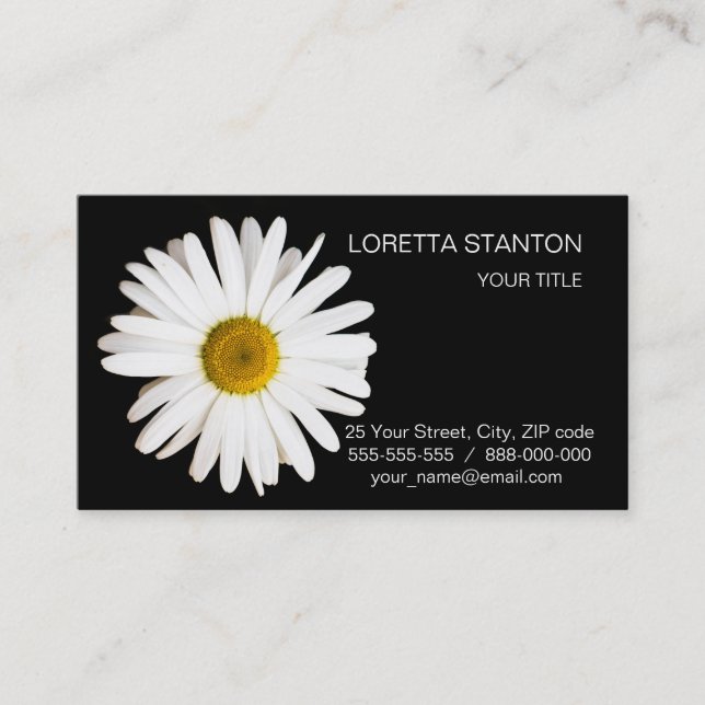 Daisy Visitkort (Framsida)