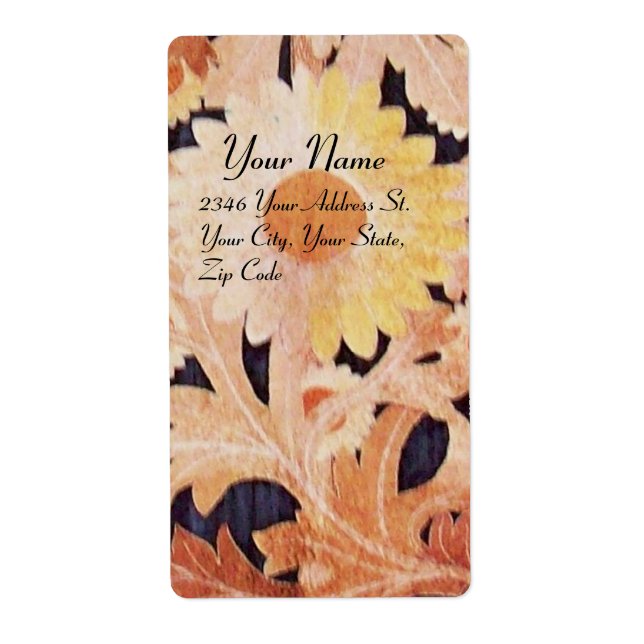 DAISY, vit brun svart Fraktsedel (Framsidan)