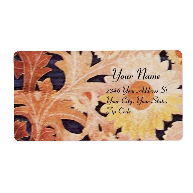 DAISY vitbruntsvart Fraktsedel (Framsidan)