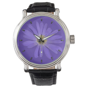 Daisy Watch Classic Lila Daisy Wrist Watch Watch Armbandsur