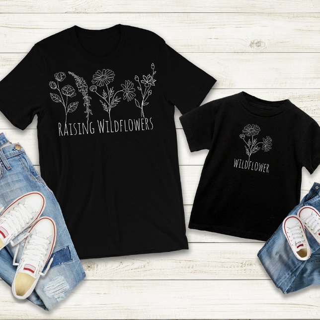 Daisy WildblomGirl Mamma Mini Outfit T Shirt (Skapare uppladdad)