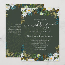 Daisy Wildblommor Greenery Bröllop