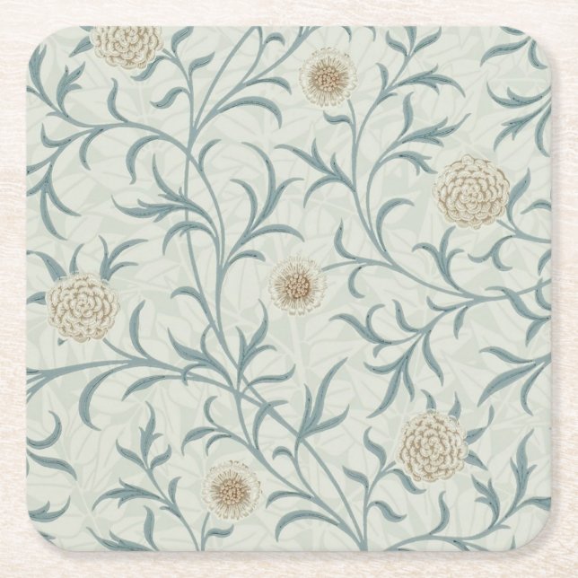 Daisy, William Morris Underlägg Papper Kvadrat (Framsidan)