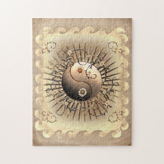 Daisy Yin Yang Pussel (Vertikal)