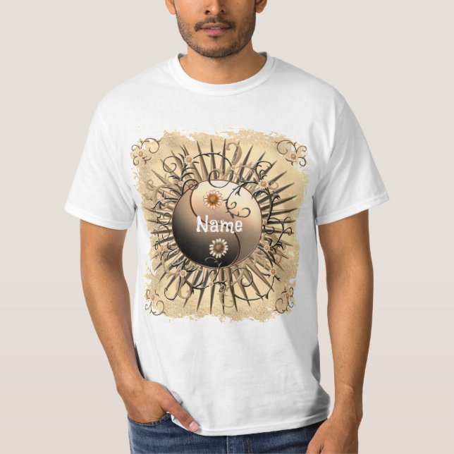 Daisy Yin Yang  T Shirt (Framsida)