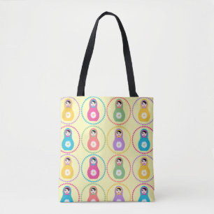 Daisyblomma Matryoshka Tygkasse