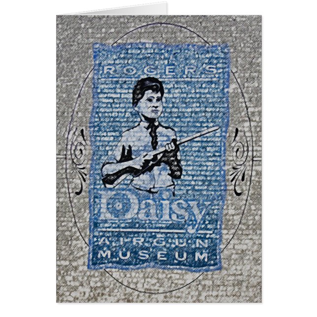 Daisyluftvapen - Rogers, Arkansas OBS Kort (Framsidan)