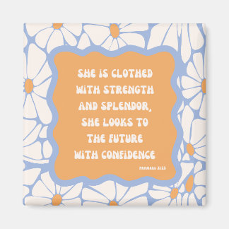 Daisyn Bible Verse Inspirational Quote Scripture Magnet