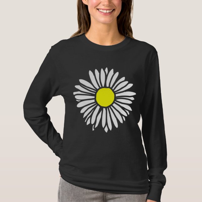 Daisyn Bläddra fritt T Shirt (Framsida)