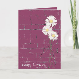 Daisyn Bouquet på Brick Kort