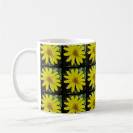Daisyn Cheery Gult - Mosaic Tiles - Kaffemugg