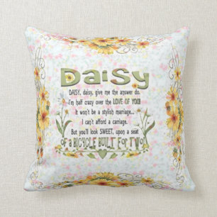 Daisyn daisy, ger mig som ditt svar gör kudde