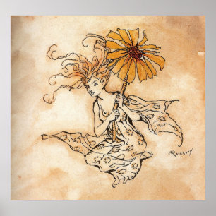 Daisyn Fairy - Poster