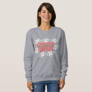 Daisyn Groovy Mors dag Mamma T Shirt