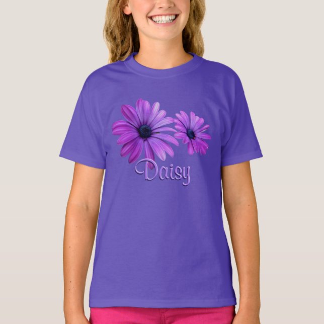 Daisyn Hoodie Sweatshirt Anpassningsbar Daisy Hood T-shirt (Framsida)