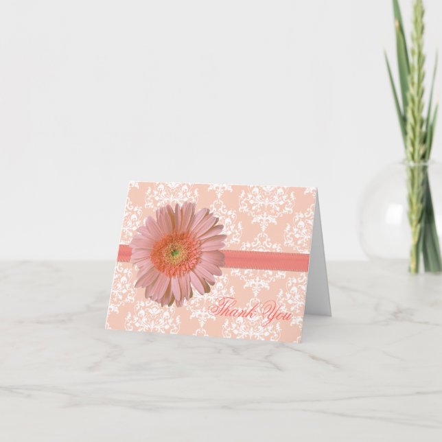 Daisyn Tack för söt Peach Gerber  (Framsida)