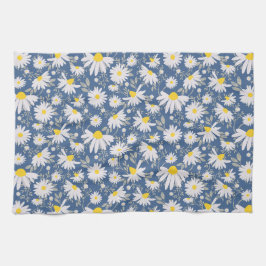 DAISYN VÅR - MÖRK BLÅTT KÖKSHANDDUK