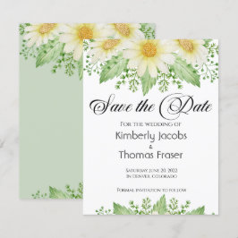 Daisyn Watercolor sparar datum Spara Datumet