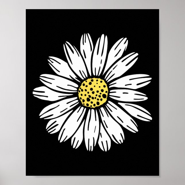 Daisyns blomma design poster (Framsidan)