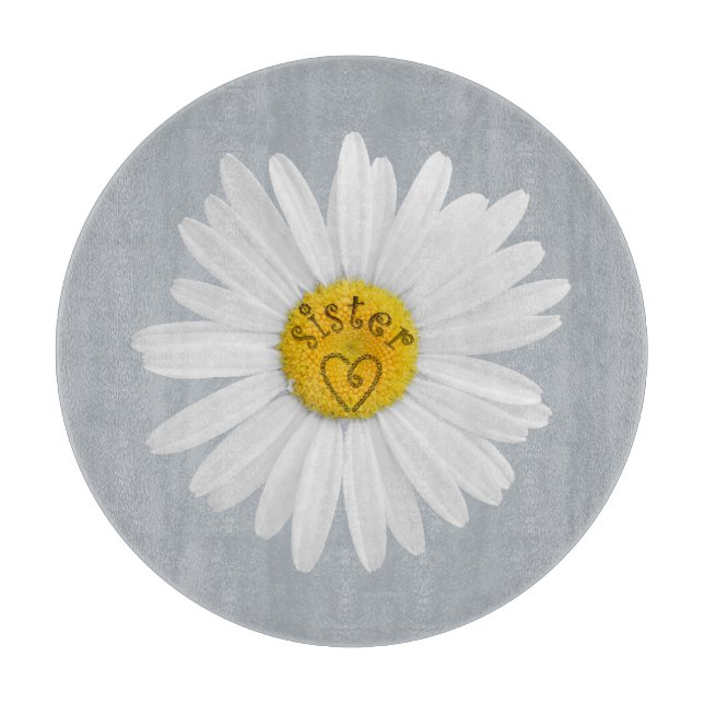Daisyns blomning för Syster Art Anpassa bakgrunden (Framsidan)