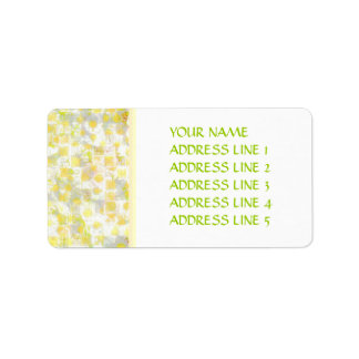 Daisyns Daisy Adressetikett