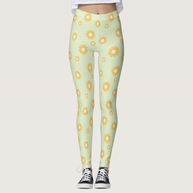 Daisyns Grönt Leggings (Framsida)