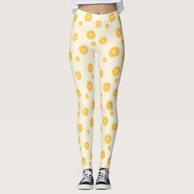 Daisyns Gult Leggings (Framsida)