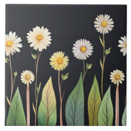 Daisyns på natten kakelplatta