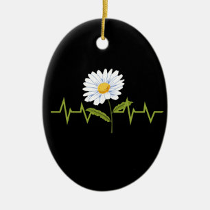 Daisyns pulsslag julgransprydnad keramik