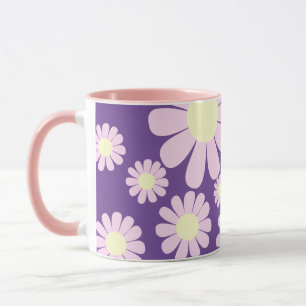 Daisyns Rosa Lila Mugg