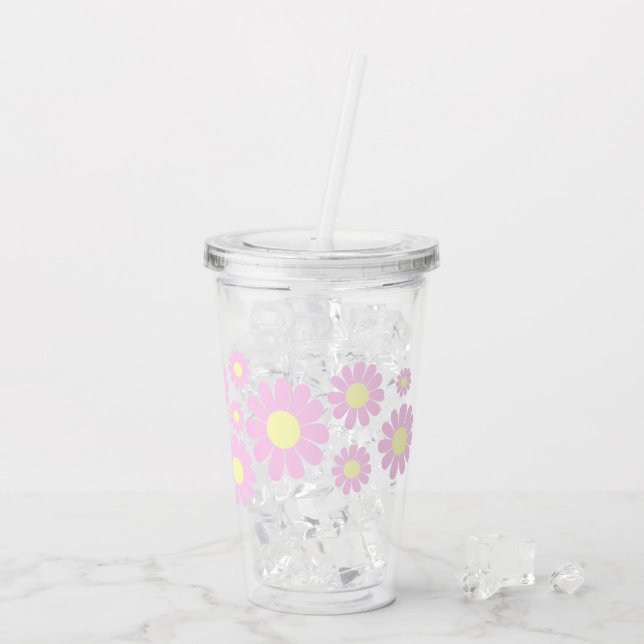 Daisyns Rosa Take Away Mugg (Baksida Ice)