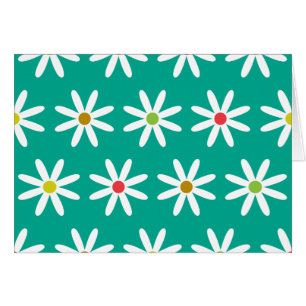 Daisyprickar Hälsningskort