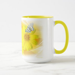 DaisyRefelcted mugg