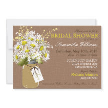 Daisys Mason Burk Burlap Rustik Möhippa