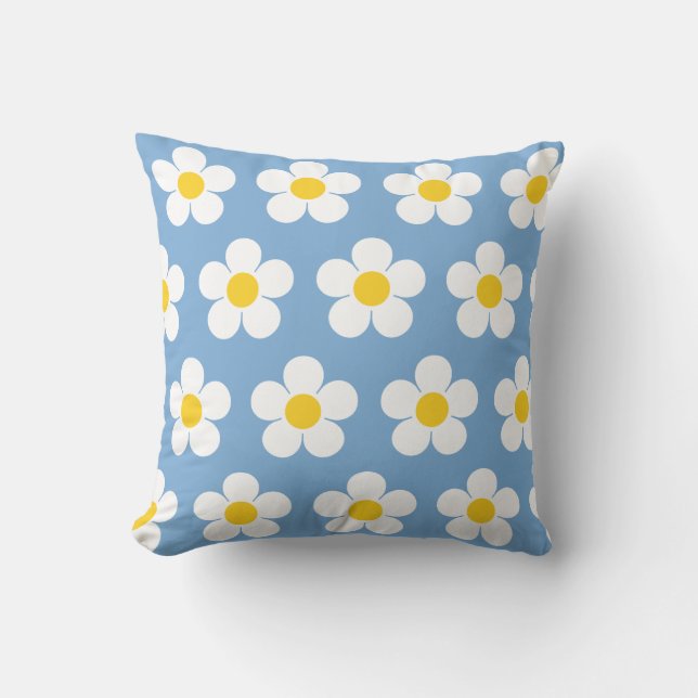 Daisytryck Kastkudde Kudde (Framsida)
