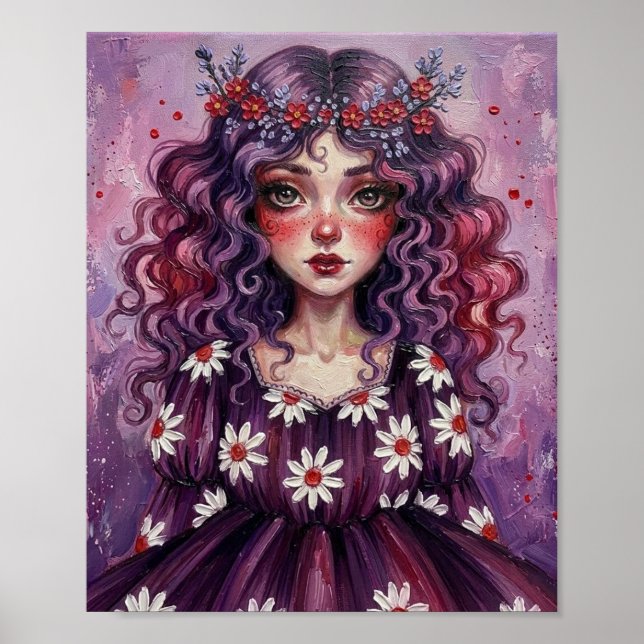 DaisyWitchPorträtt Poster (Framsidan)