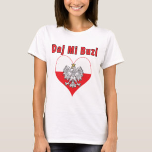Daj Mi Buzi Eagle Heart T-shirt