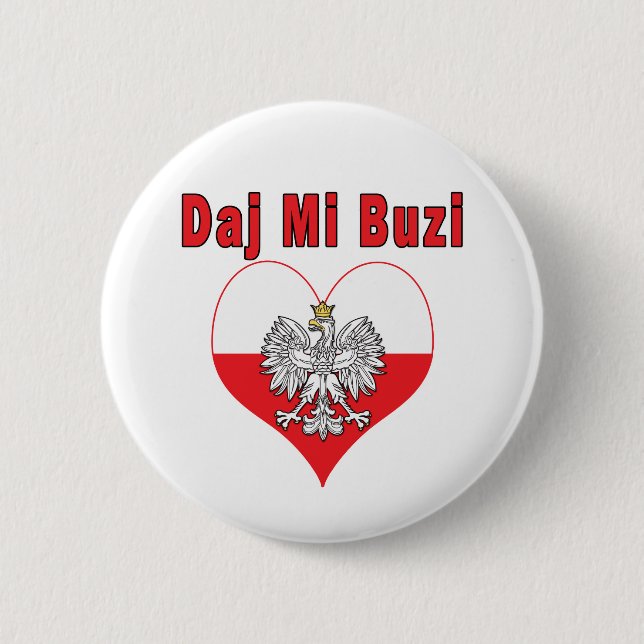Daj Mi Buzi örnhjärta Knapp (Framsida)