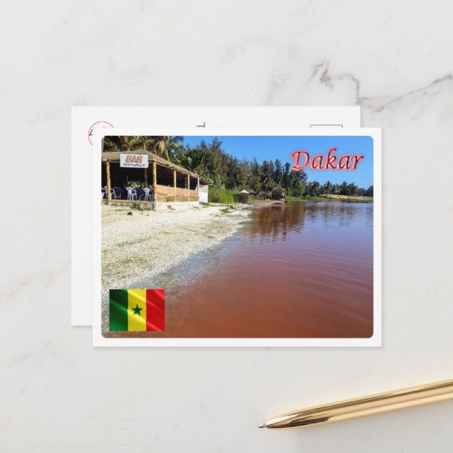 Dakar - Senegal - Panorama - Vykort (Fram/Back In Situ)