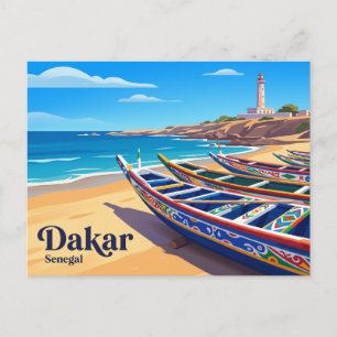 Dakar Senegal Vykort