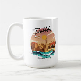 Dakhla marocko surfing kaffemugg