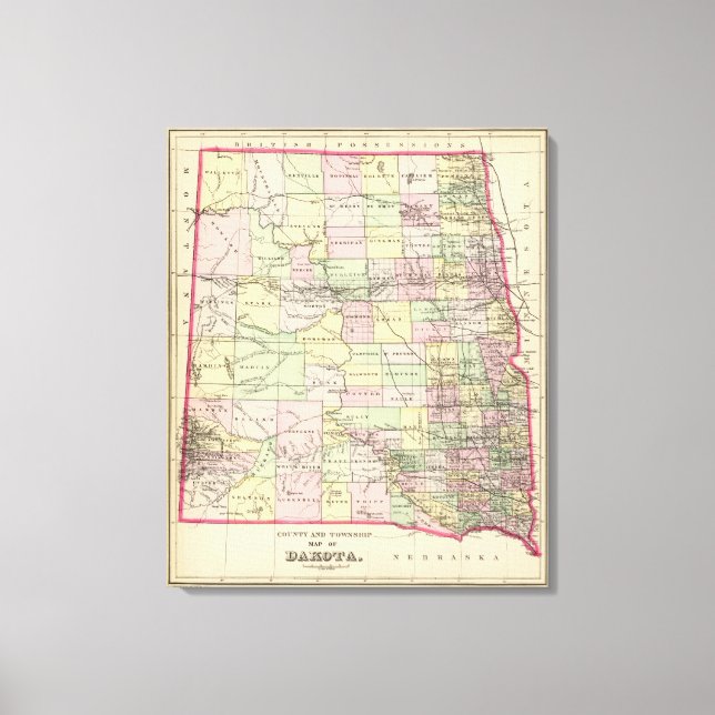 Dakota Canvastryck (Framsida)