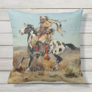 ”Dakota Chief” av Charles M Russell Kudde