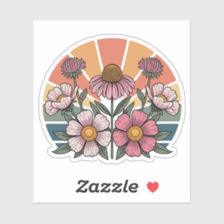 Dakota Floral Wildflower Klistermärken